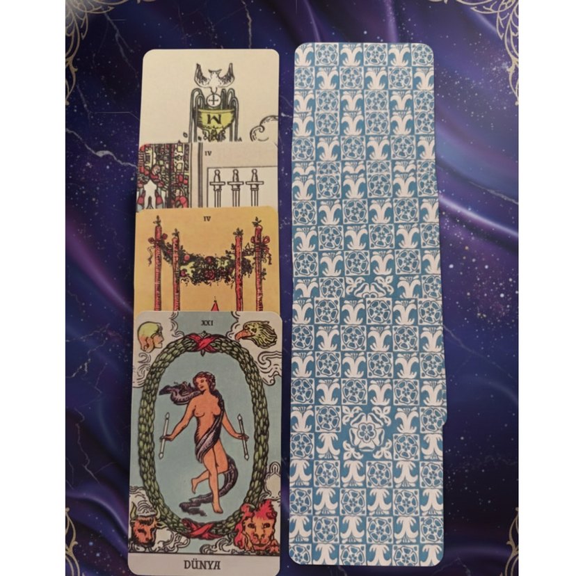 Borderless Klasik Tarot Kart Destesi - Görsel 3