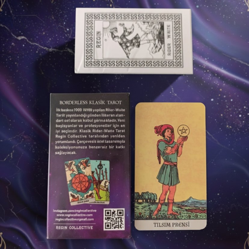 Borderless Klasik Tarot Kart Destesi - Görsel 2