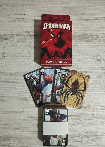 Spider-Man Tema Oyun Kartları - Görsel 2