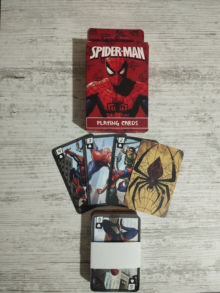 Spider-Man Tema Oyun Kartları - Görsel 2