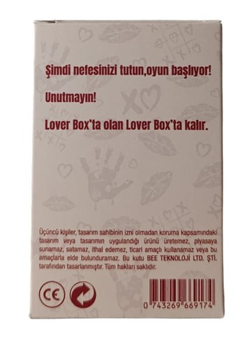 LOVER BOX +18 Çiftlere Özel Kutu Oyunu - Görsel 3