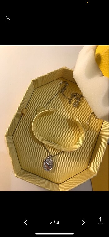 Swarovski Swan Kolye