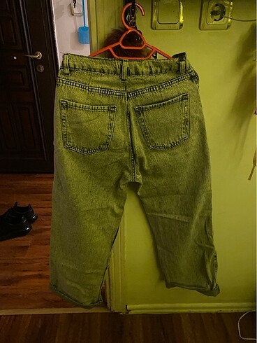 38 Beden Gri baggy pantolon
