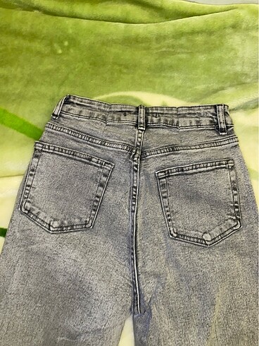 34 Beden Gri baggy pantolon