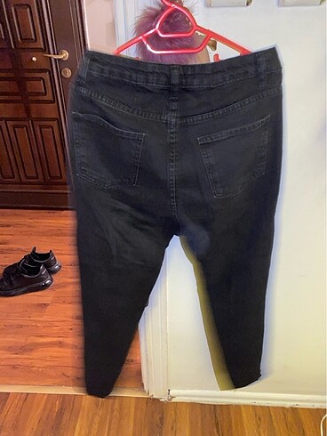 36 Beden Siyah jeans kot pantolon