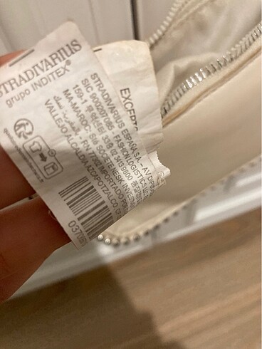  Beden beyaz Renk Stradivarius çanta