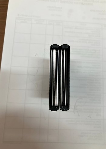 Siyah Minimalist Erkek Cüzdan kartlık - Görsel 2