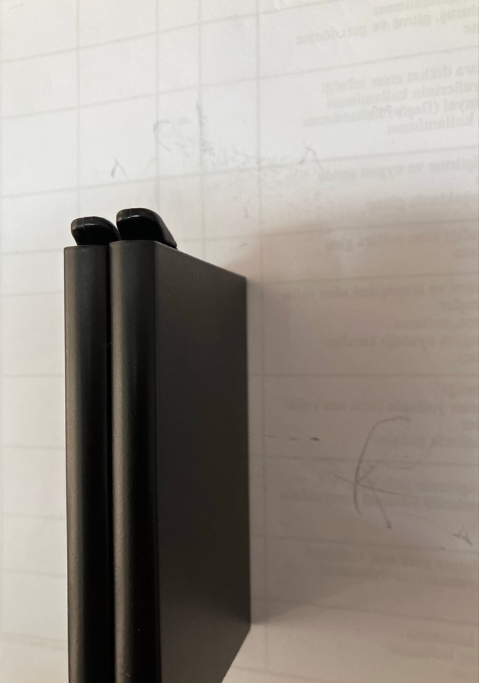 Siyah Minimalist Erkek Cüzdan kartlık - Görsel 5