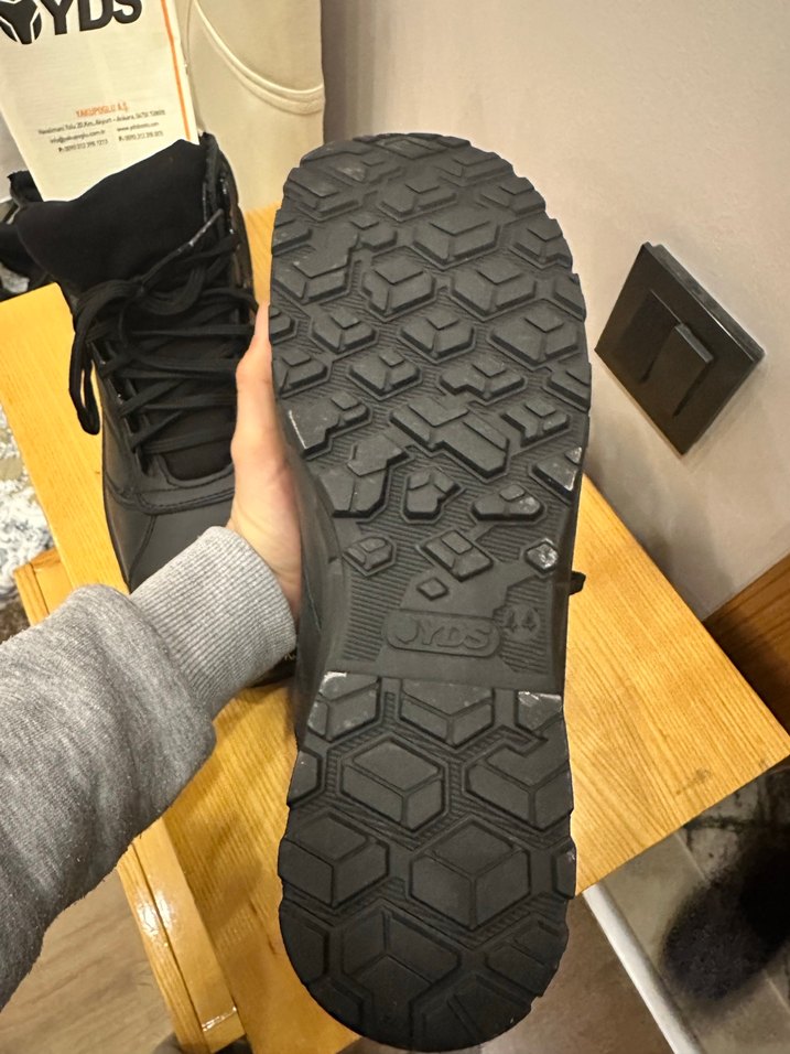 İŞ AYAKKABISI BOTU ÇELİK BURUNLU YDS 44 - Görsel 4