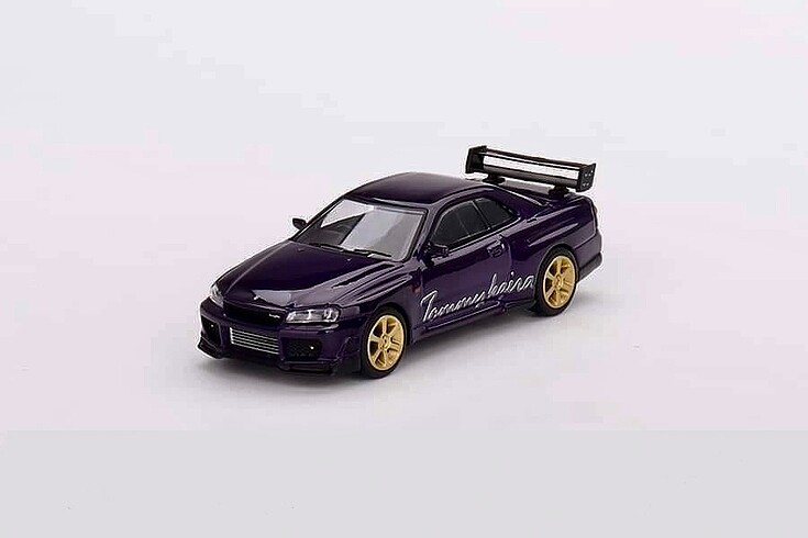 MINI GT Nissan Skyline GT-R (R34) Tommykaira R-z Midnight