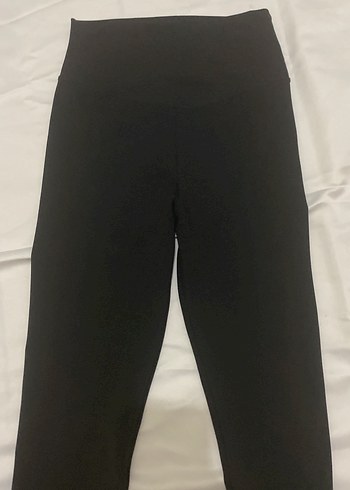Siyah Kadın Spor Tayt, Midi Boy
