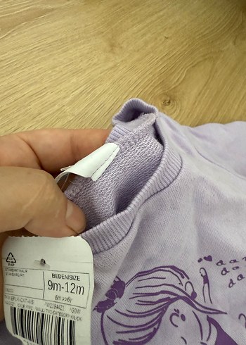 LC Waikiki LCW Baby Mor Baskılı Uzun Kollu Kız Bebek Takımı