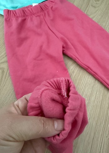 5 Yaş Beden Bebek Kız Örme Takım, Uzun Kollu, Baskılı
