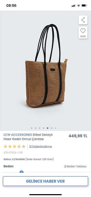 LC Waikiki Etiletli sıfır