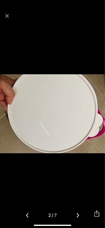Tupperware Bir iki kere kullandım sadece sağlam paketinde duruyor