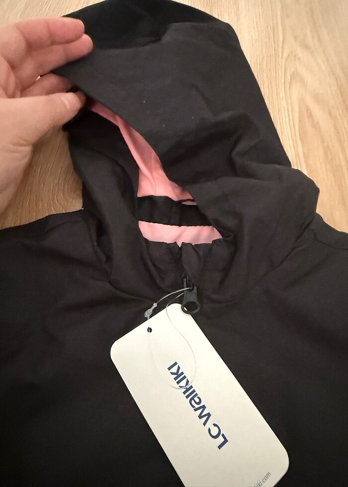 Çok şık siyah tarafı kendinden simli - Görsel 5