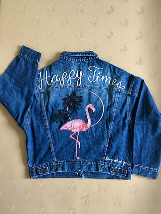 s Beden Flamingo ceket orginal