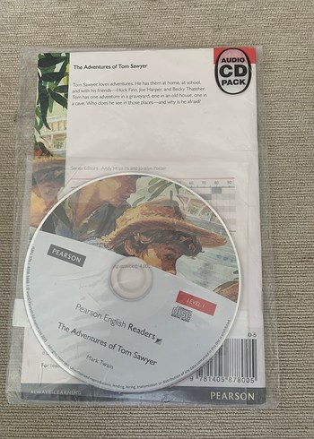 Tom Sawyer'ın Maceraları - ingilizce kitap A1 seviye cd li