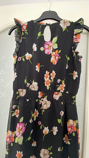 36 Beden siyah Renk Maxi elbise
