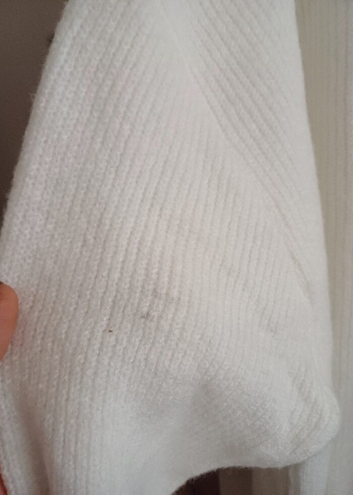 Oversize boğazlı kazak - Görsel 2