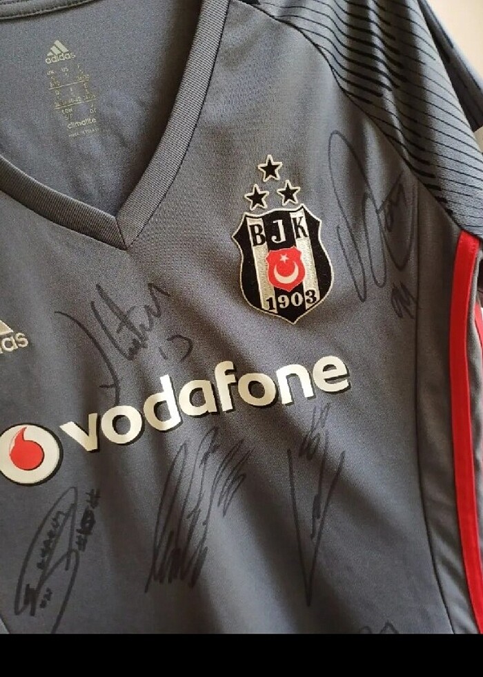 İmzali Beşiktaş forma - Görsel 4