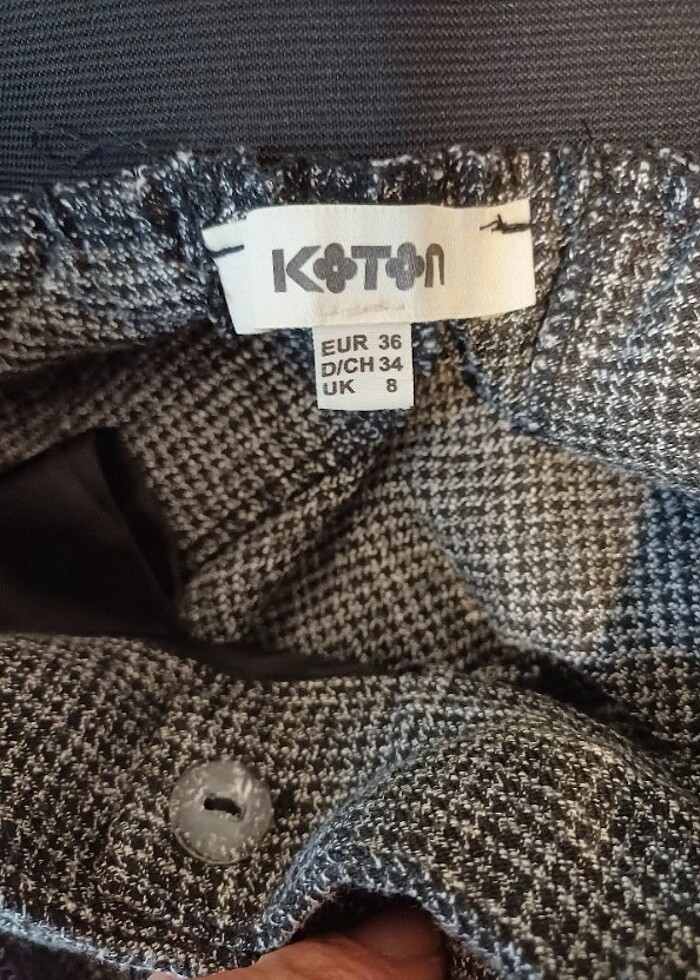 Koton kumaş pantolon - Görsel 4