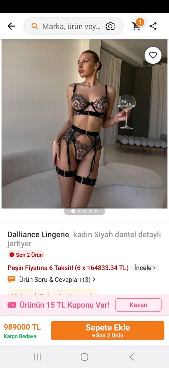 İşlemeli Siyah Gotik Sütyen - Görsel 2