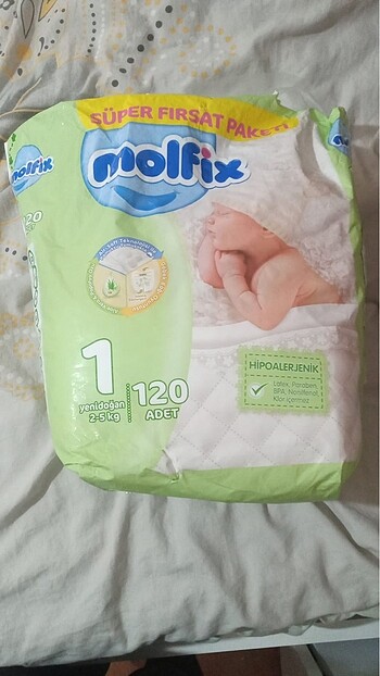 Molfix 1 numara bebek bezi