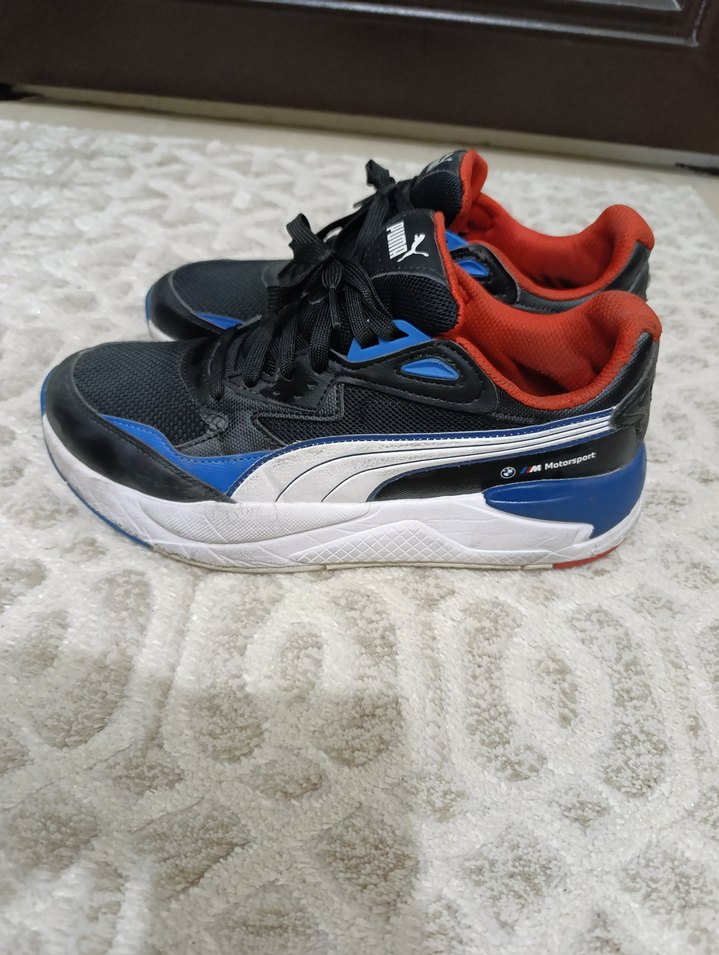 BMW Erkek Mavi Spor Ayakkabı - Görsel 2