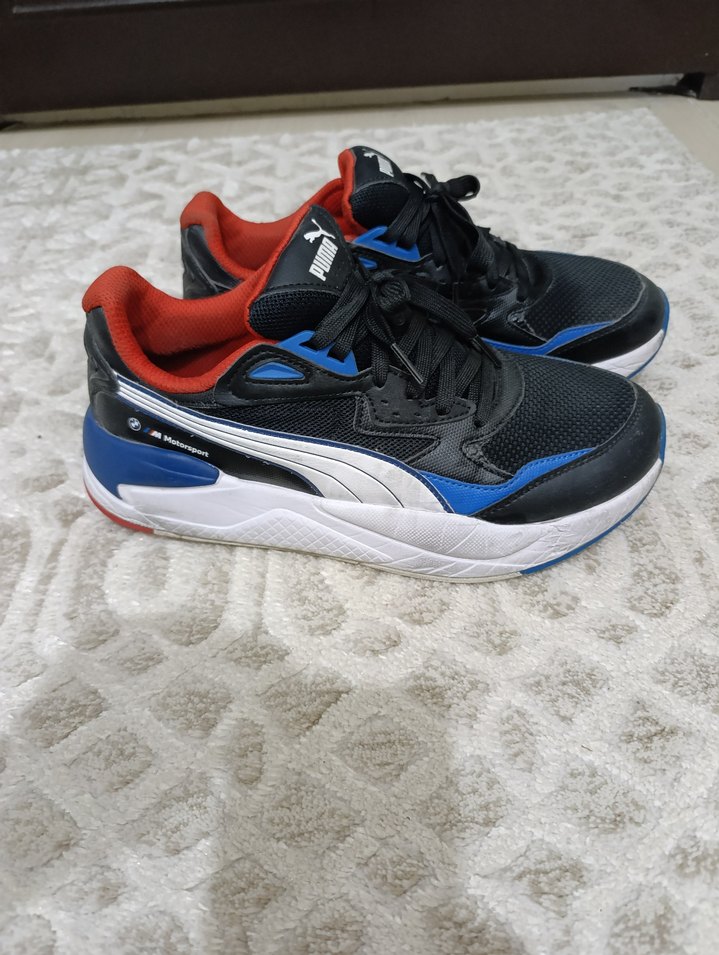 BMW Erkek Mavi Spor Ayakkabı - Görsel 4