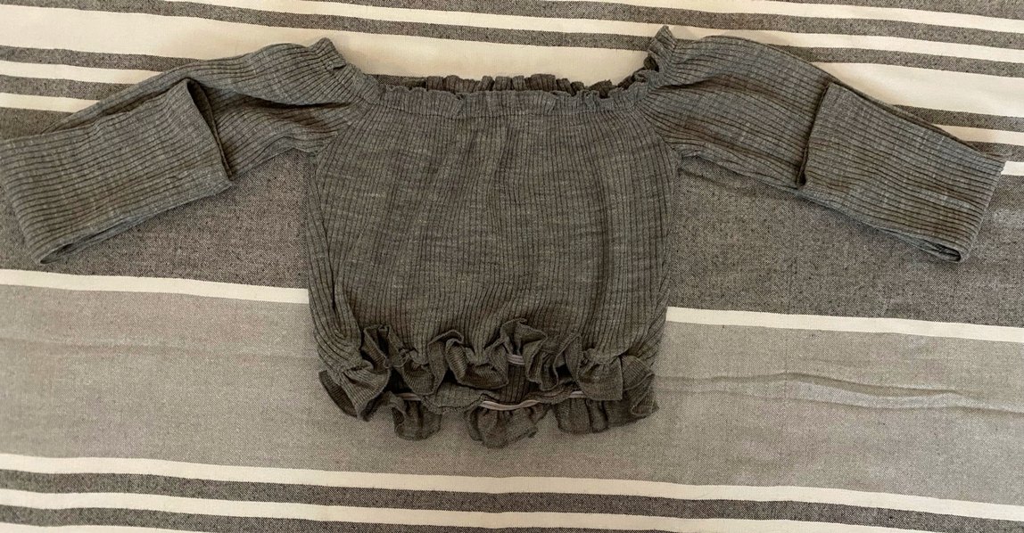 Gri kadın üst - Görsel 3