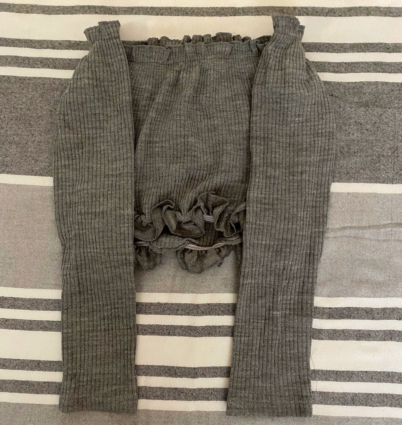 Gri kadın üst - Görsel 2