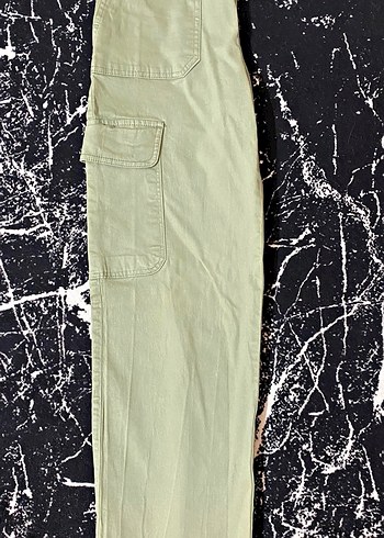 Kadın soft yeşilimsi pantolon - Görsel 2