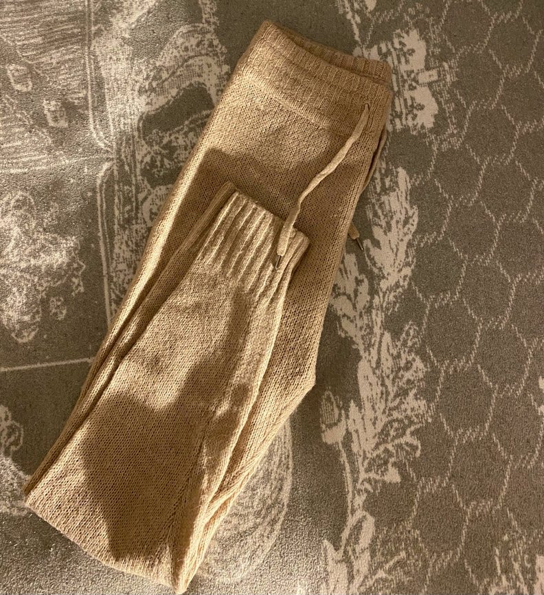 Bej Örgü Kadın İkili Takım - Görsel 5