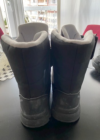 Erkek Siyah Kayak Botu Velcro Bantlı - Görsel 5