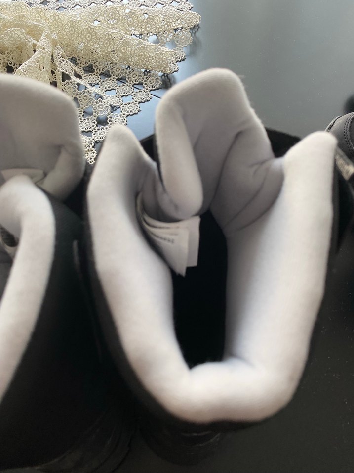 Erkek Siyah Kayak Botu Velcro Bantlı - Görsel 4