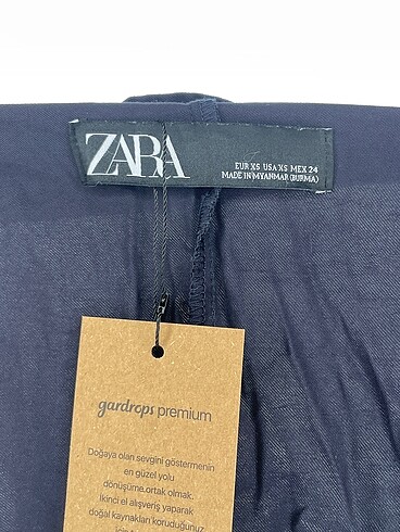 xs Beden lacivert Renk Zara Ceket %70 İndirimli.