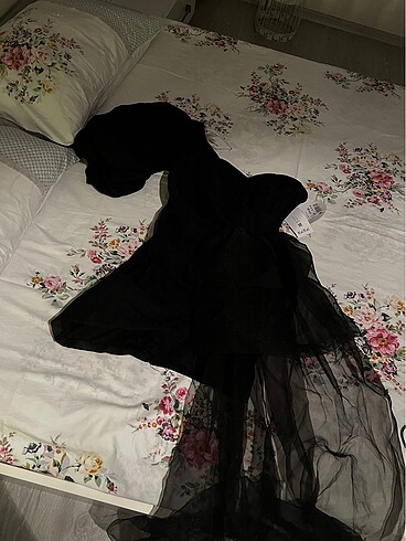 universal Beden siyah Renk Harika mini elbise