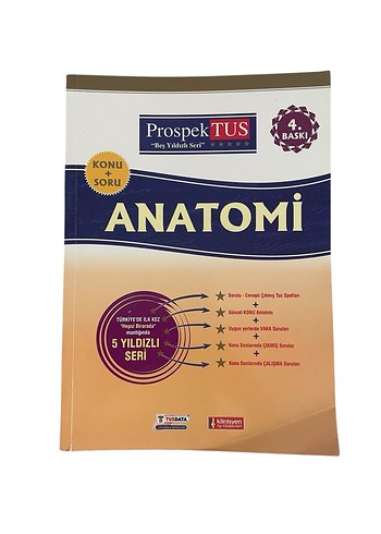 ProspekTUS Anatomi Konu & Soru Kitabı