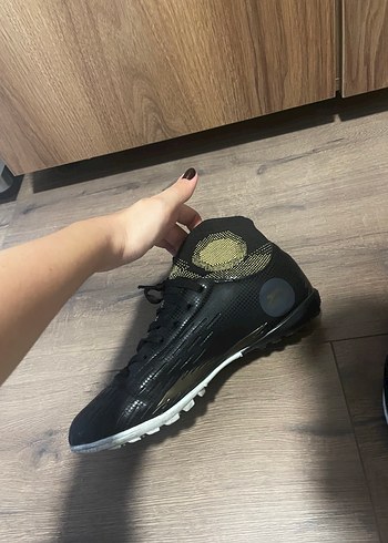 Siyah Erkek Futbol Ayakkabısı Krampon - Görsel 4