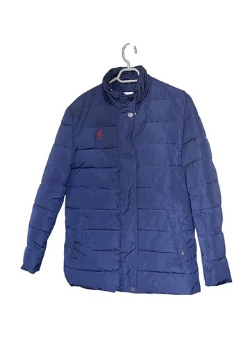 USPA Lacivert Midi Kışlık Mont - Görsel 2