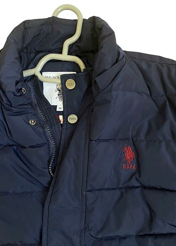 USPA Lacivert Midi Kışlık Mont - Görsel 3