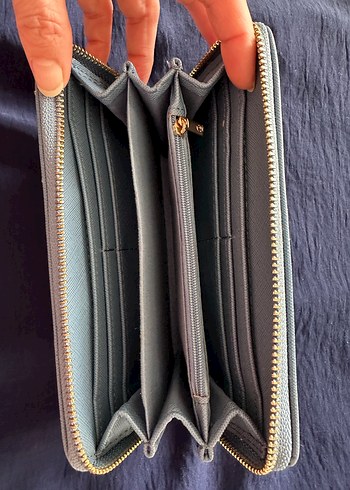 Stradivarius fermuarlı cüzdan - Görsel 2