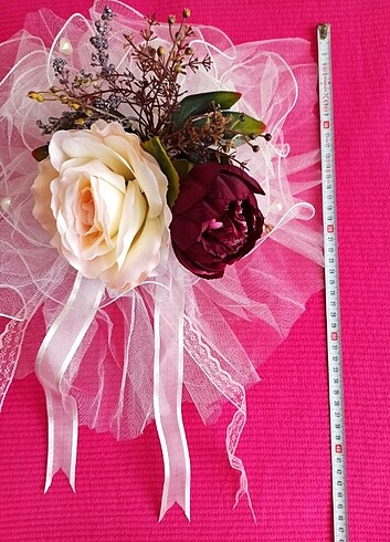 Gelin Arabası Süsleme Çiçeği - Görsel 2