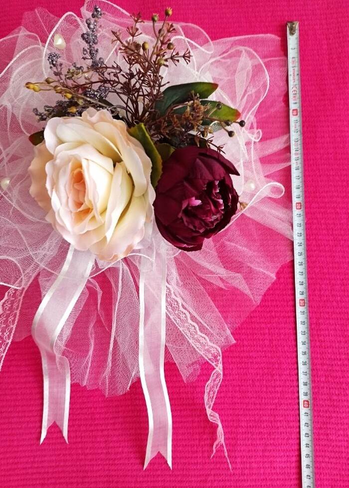 Gelin Arabası Süsleme Çiçeği  - Görsel 2