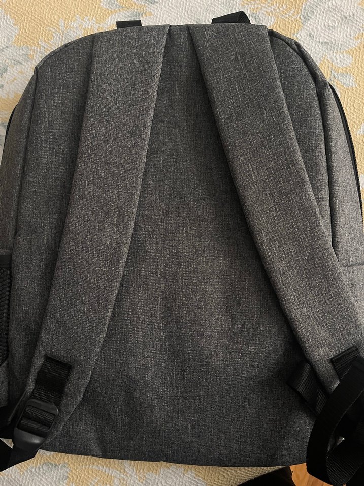 Gri Erkek Sırt Çantası Seluz Baskılı - Görsel 2