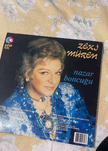 Zeki Müren - Nazar Boncuğu Plak - Görsel 3