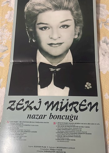 Zeki Müren - Nazar Boncuğu Plak - Görsel 2