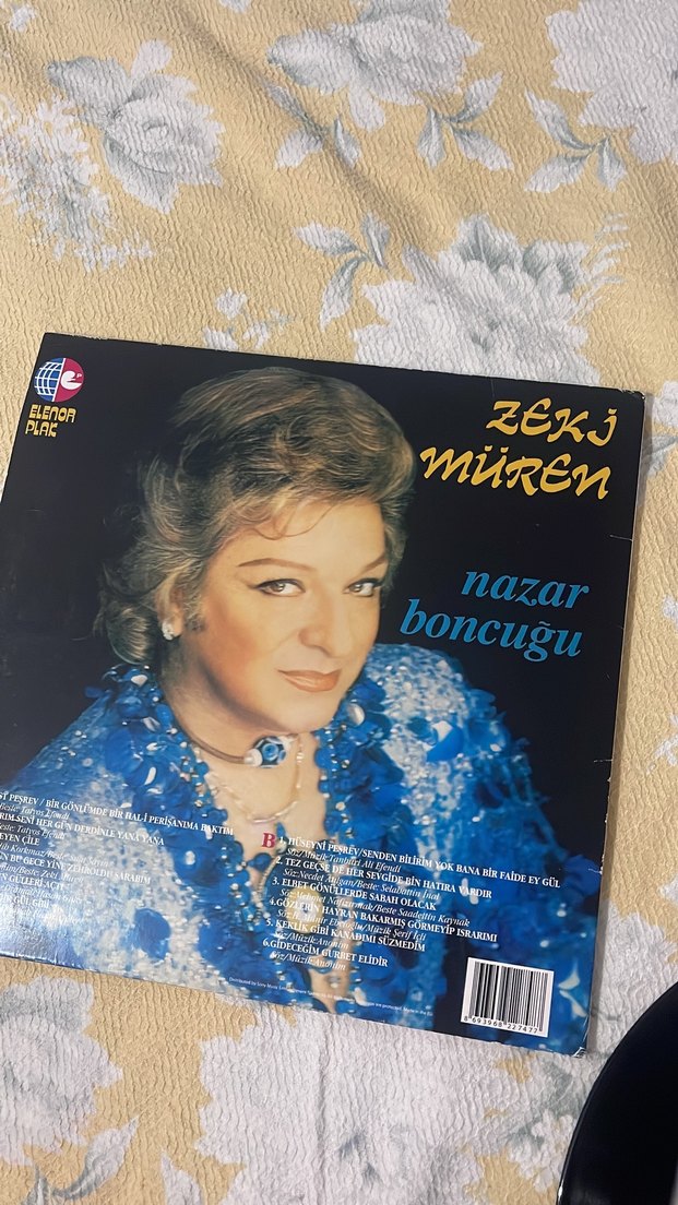 Zeki Müren - Nazar Boncuğu Plak - Görsel 3