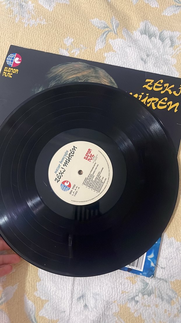 Zeki Müren - Nazar Boncuğu Plak - Görsel 4